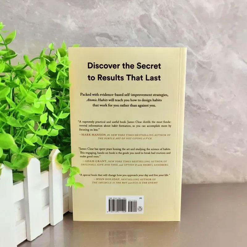 Atomic Habits James Clear English book