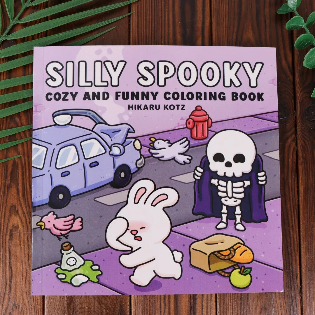 Spooky Christmas: Cute Coloring Book for Adults and Teens with Adorable Characters and Cozy Holiday Scenes for Relaxatio