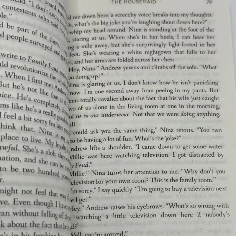 1 Book The Housemaid by Freida McFadden Paperback Book in English