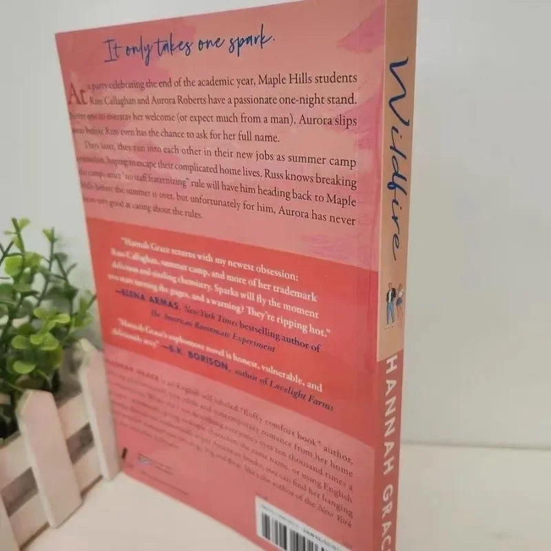 1 Book Wildfire By Hannah Grace A Novel Book in English Paperback