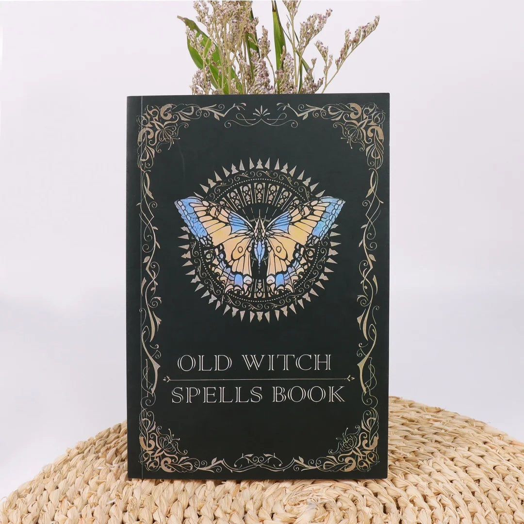 Essential Old Witch Spells Book for Beginners - Ideal Birthday Easter Christmas Halloween Gift for Witches & Wizards