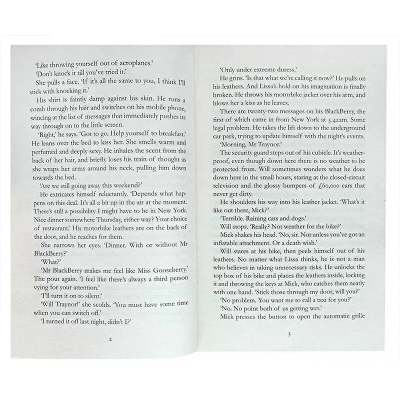 Me Before You, Bestselling books in english, Romance novels 9780718157838