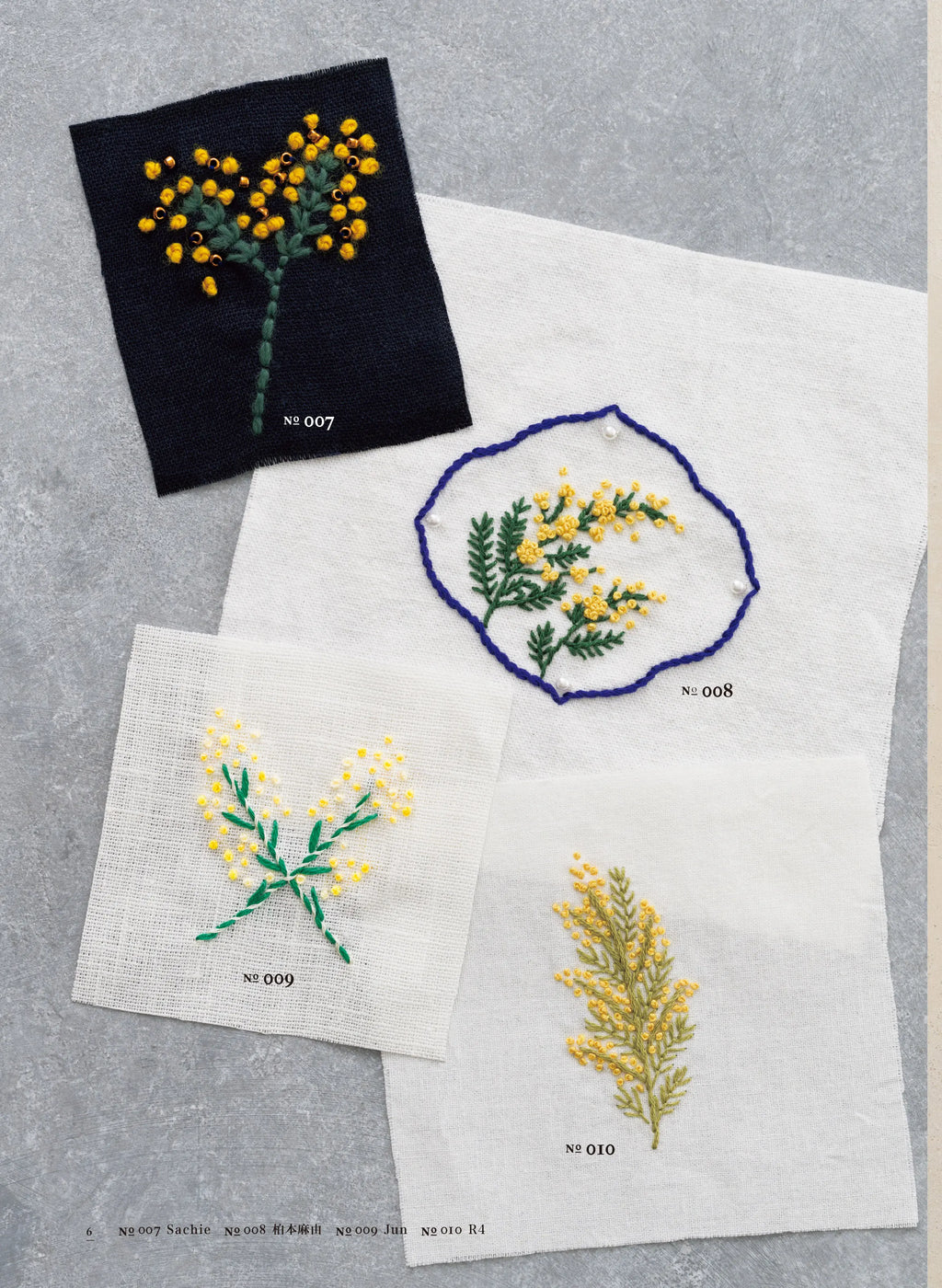 Botanical Embroidery Designs Book Rose, Tulip, Daisy Plant Patterns Zero Basic Practice Needle Embroidery Tutorial Book