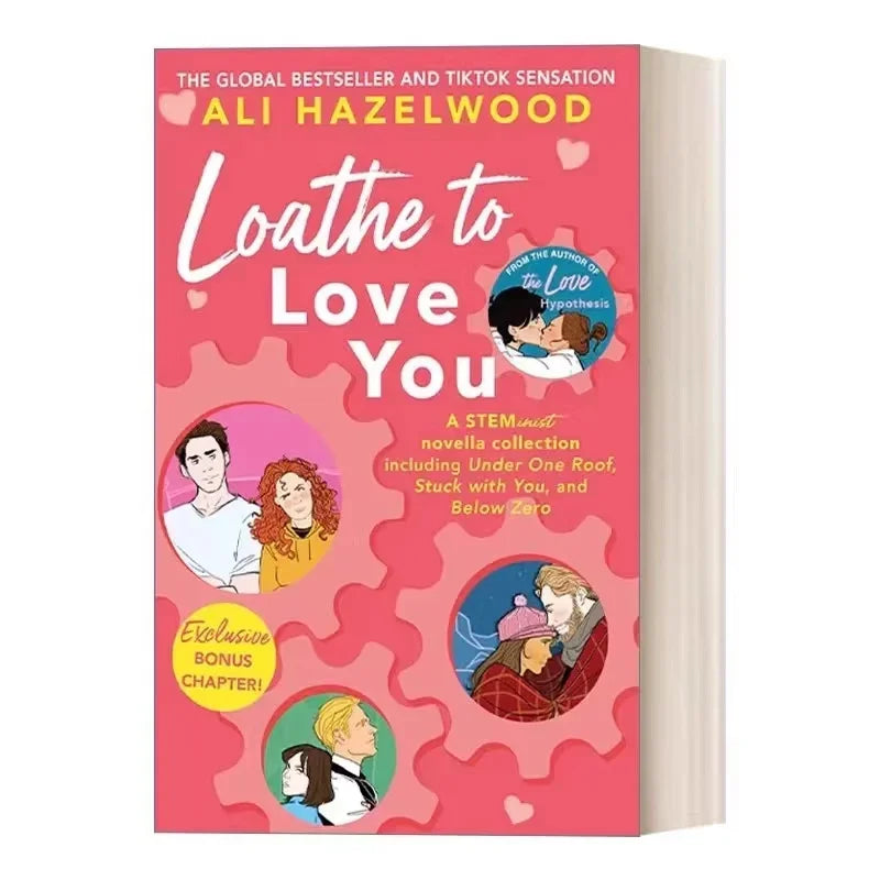1 Book  By Ali Hazelwood The Love Hypothesis/Love on The Brain/Loathe to Love You /Love, Theoretically Novel English Book