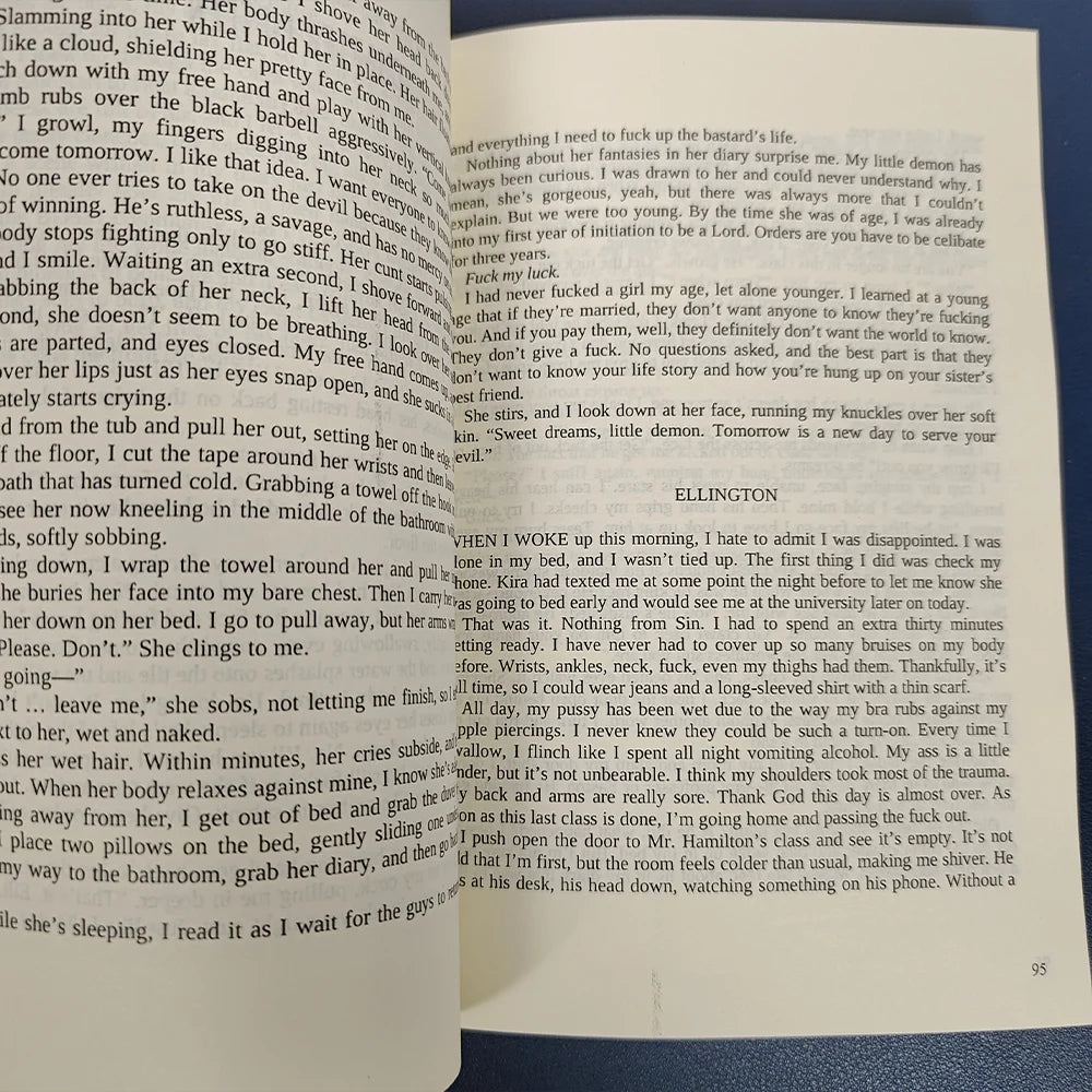 The Sinner A Dark College Novel in English book