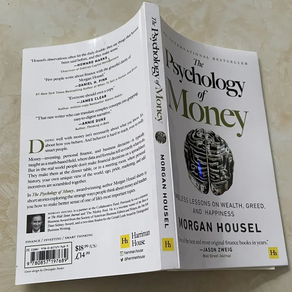 3020The Psychology of Money: Timeless Lessons on Wealth, Greed, and Happiness Finance Books for Adult