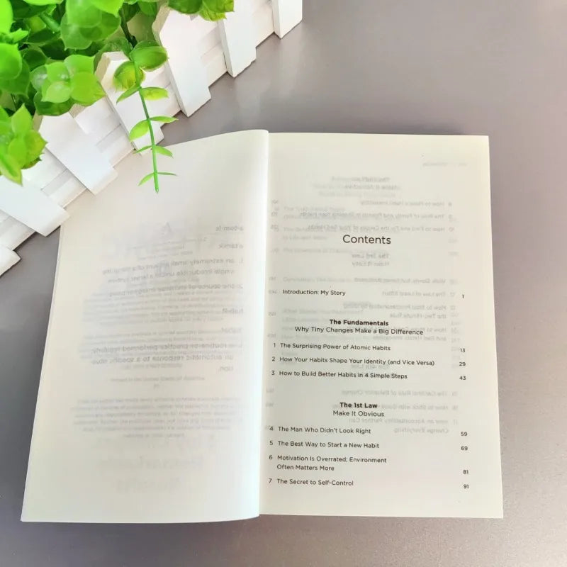 Atomic Habits James Clear English book