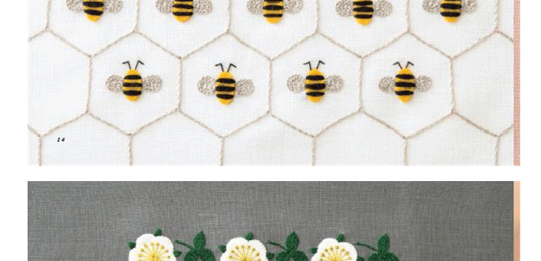 4 Books Higuchi Yumiko 12 Months Embroidery Book + Stitch embroidery + Monochromatic embroidery + Two color embroidery Textbook